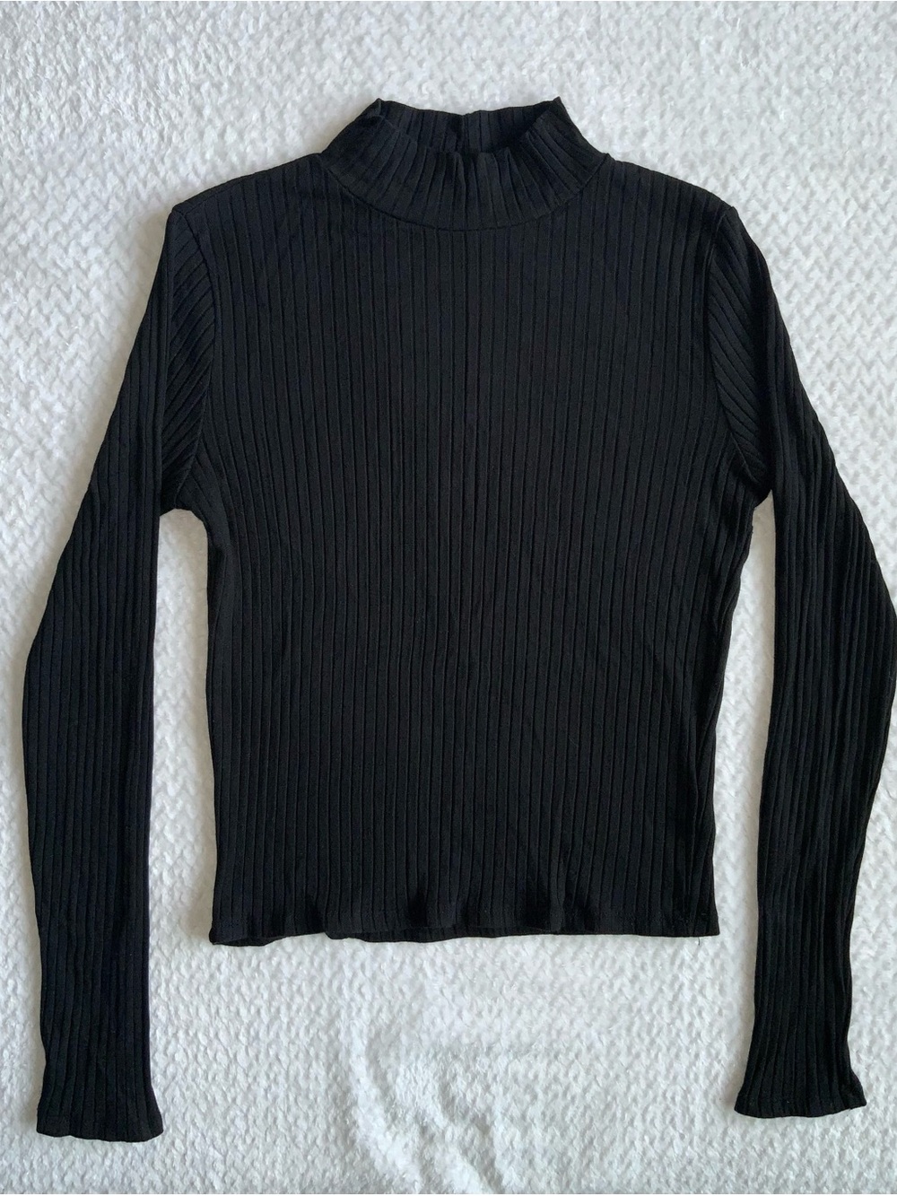 Fashion Nova ribbed knit long-sleeve top